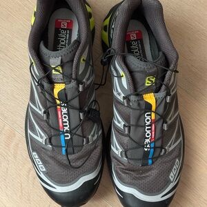 Salomon Men's Black and green Athletic Shoes